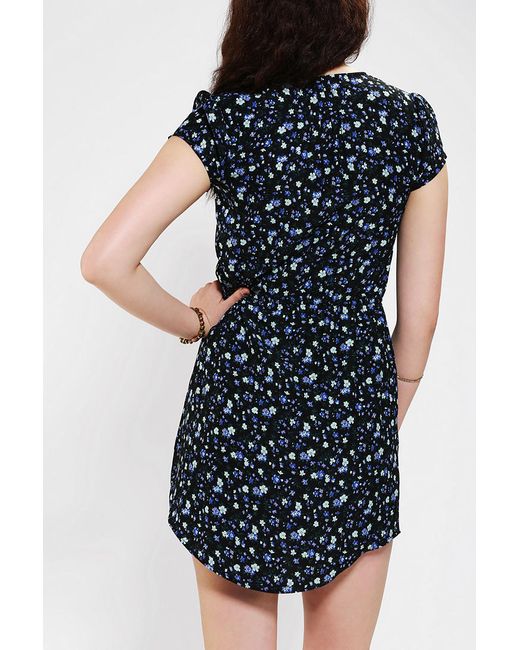 kimchi blue shirt dress Kimchi Blue Lucy Printed Shirt Dress