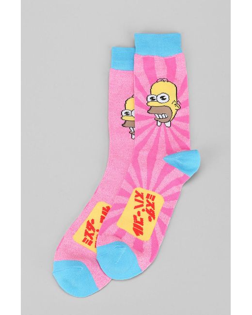 Urban outfitters Mr. Sparkle Sock in Pink Lyst