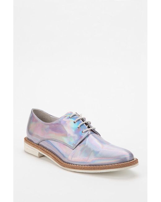 Urban Outfitters Metallic Hologram Oxford for men