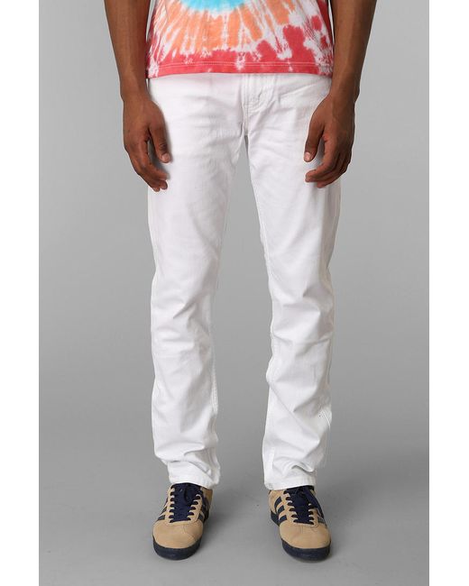 Urban Outfitters Levis 511 White Skinny 