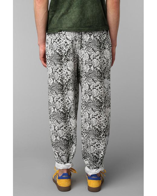 Urban Outfitters Zubaz Snakeskin Pant in White | Lyst