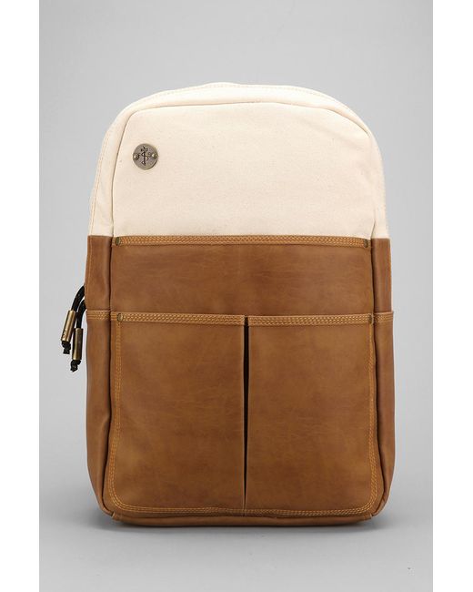 Urban Outfitters Brown Focused Space Departure Backpack
