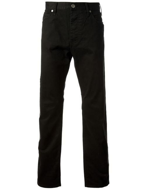 Armani Jeans Black Slim Fit Jeans for men