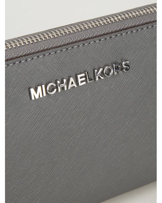 Michael kors wallet grey online
