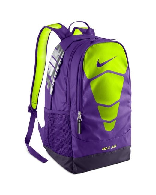 Nike Purple Vapor Max Air Backpack for men