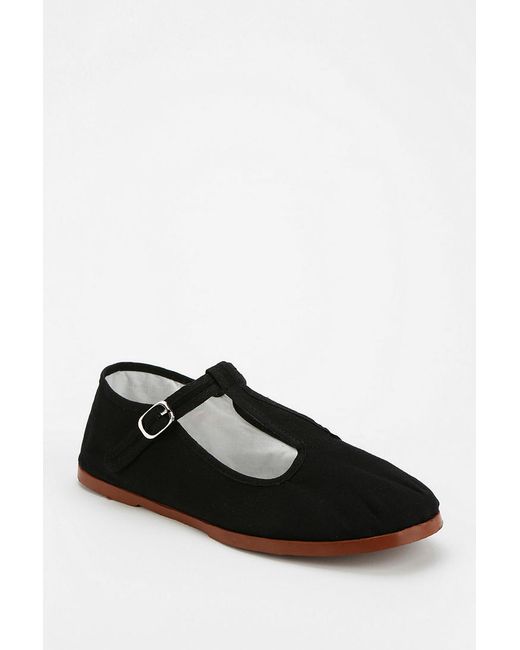 Urban Outfitters Black T-strap Mary Jane