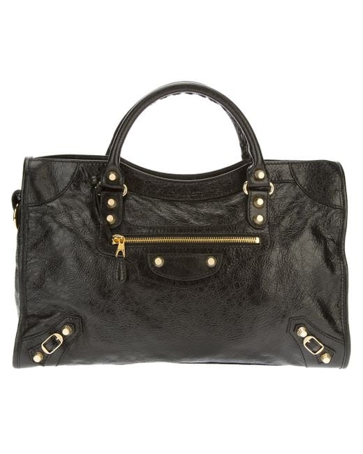 Balenciaga Arena Classic City Bag in Black | Lyst