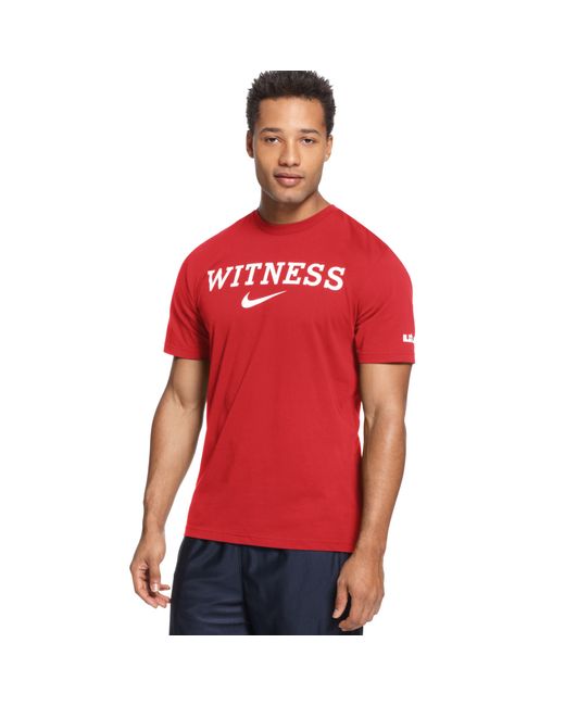 Nike Lebron Witness Basketball Tshirt 