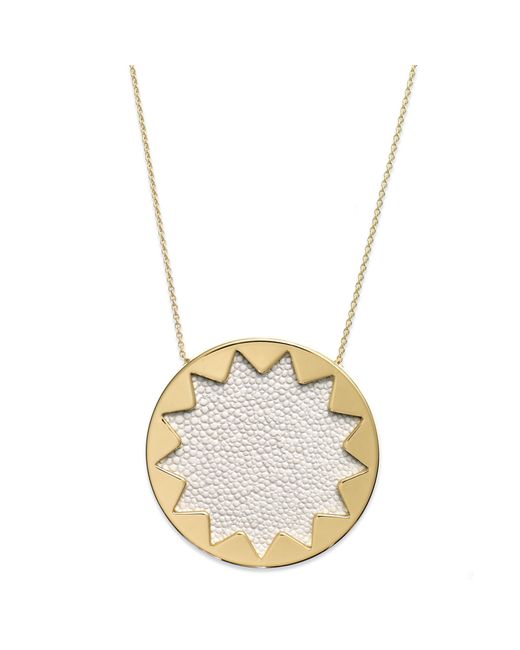 House of Harlow 1960 Goldtone White 