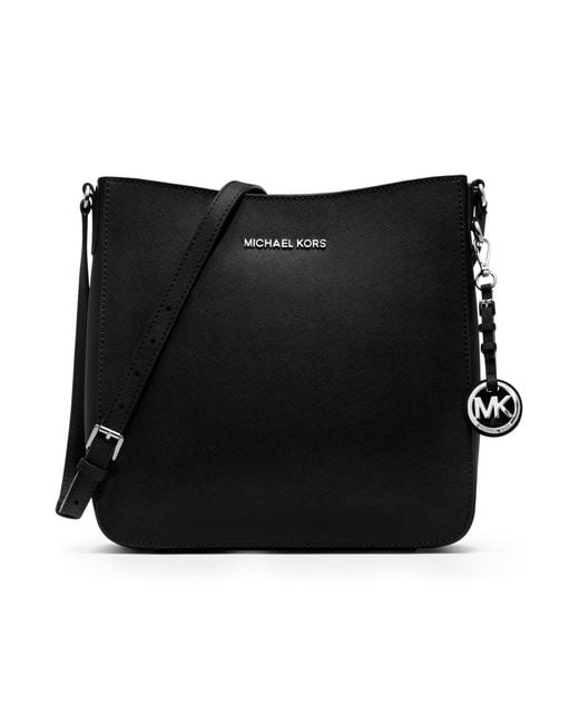 Michael Michael Kors Black Jet Set Travel Large Messenger