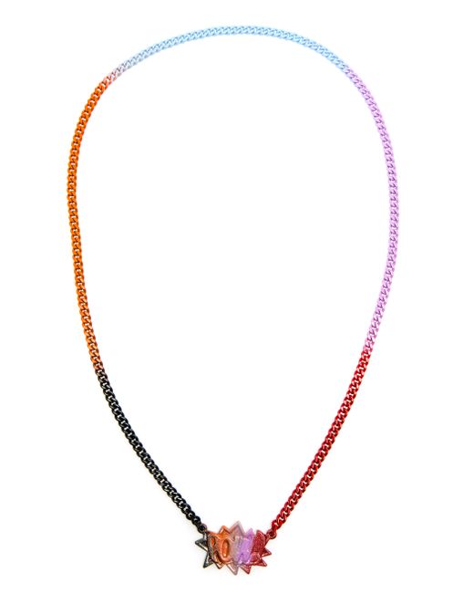 Ambush Multicolor Pow Pendant Necklace