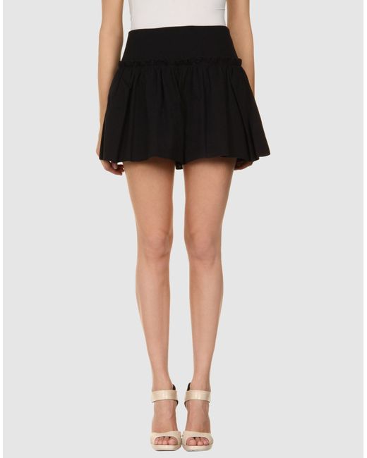 Marc jacobs Mini Skirt in Black - Save 14% | Lyst