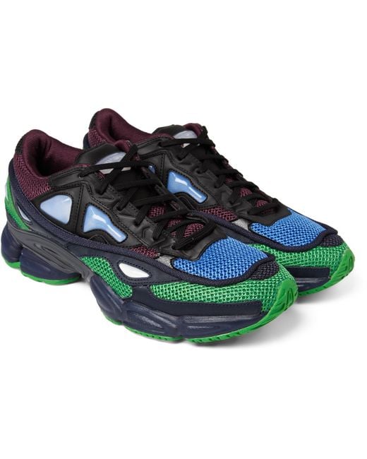 Raf Simons Green Ozweego 2 Sneakers for men