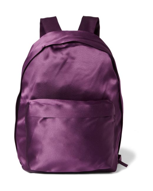 Raf Simons Purple Eastpak Satin Backpack for men