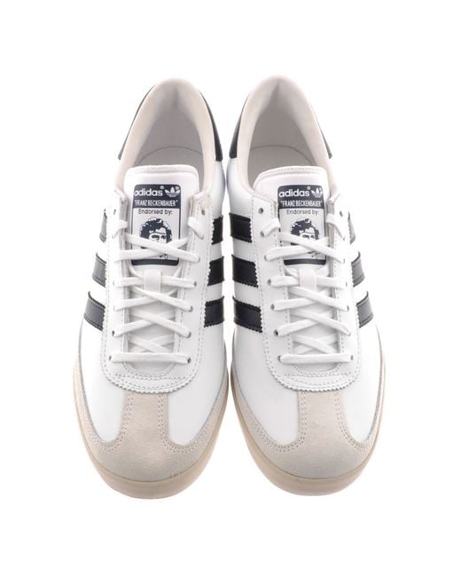 adidas Originals Beckenbauer Trainers in White for Men | Lyst UK
