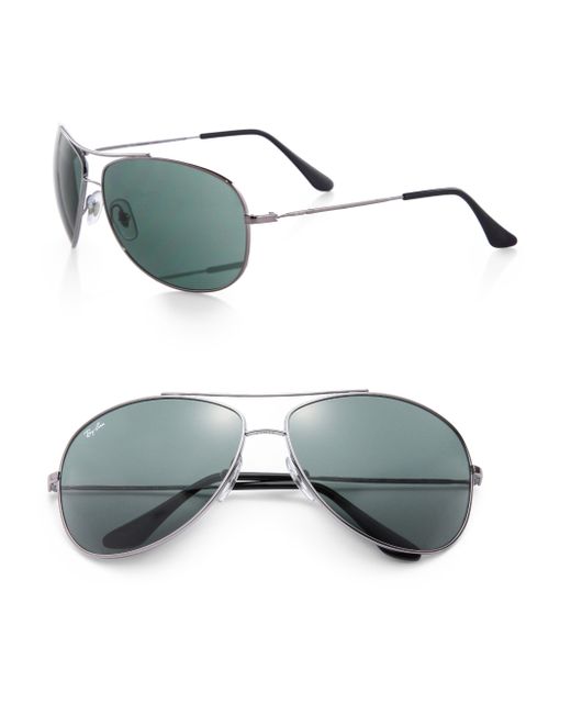 Ray-Ban Wrap Aviator Sunglasses in 