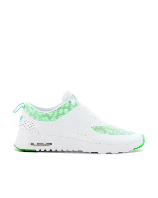 Nike Air Max Thea Glow In The Dark Sneakers in White | Lyst