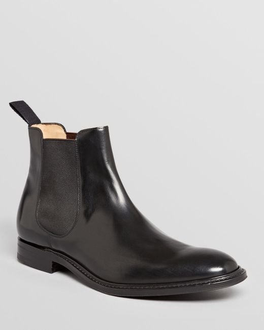 Church's Stockholm Leather Chelsea Boots in Black for Men | Lyst