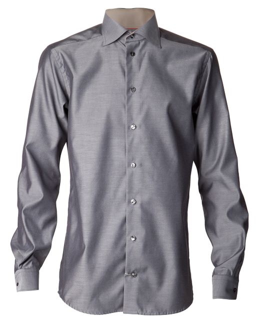 Eton of Sweden Gray Button Down Shirt for men