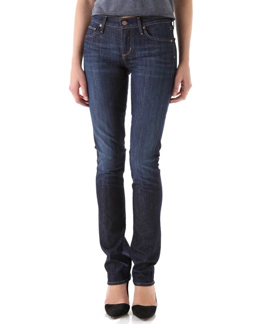 Citizens of Humanity Blue Elson Straight Leg Jeans