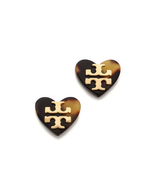Tory burch heart earrings best sale
