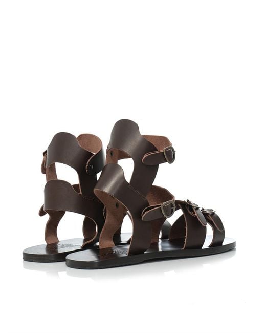 Ancient Greek Sandals Achilles Leather Sandals in Brown for Men | Lyst  Canada