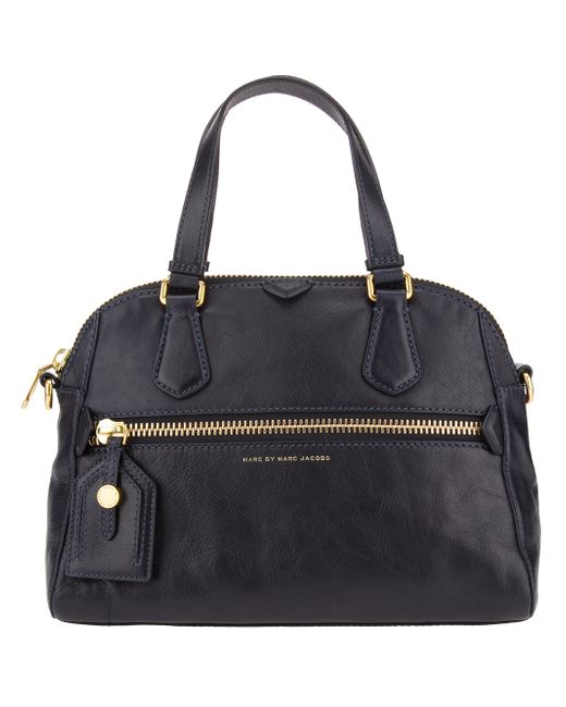 Marc By Marc Jacobs Blue Globetrotter Calamity Rei Tote