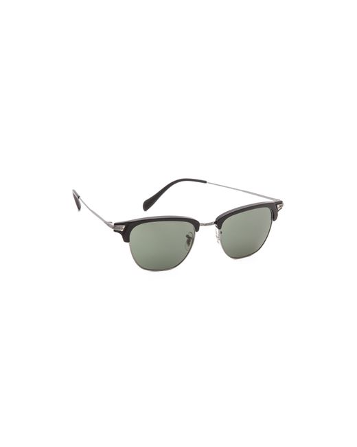 Oliver Peoples Gray Banks Sun Sunglasses