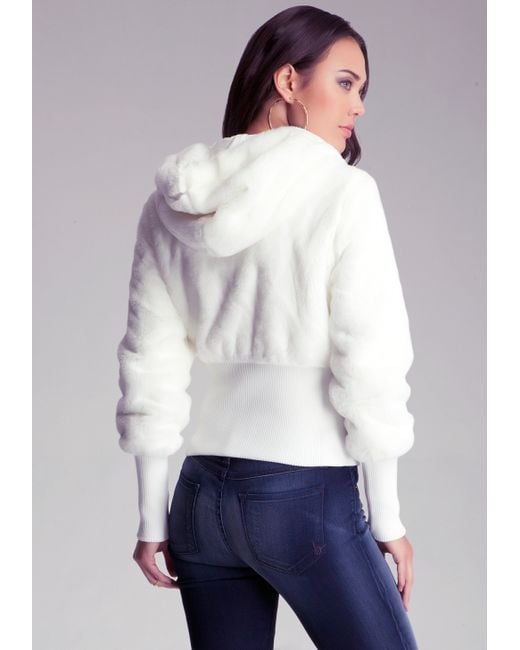 Bebe faux fur vest discount