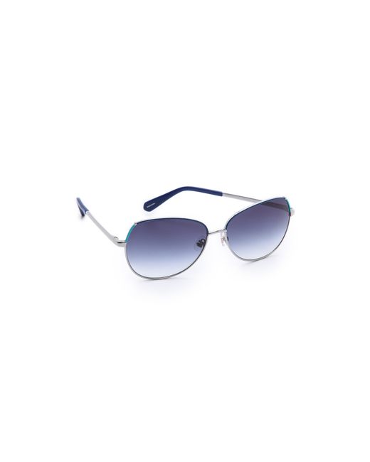 kate spade new york Metallic Candida Sunglasses
