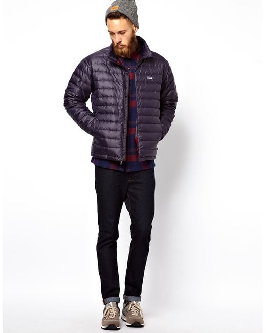 Patagonia down sweater purple deals