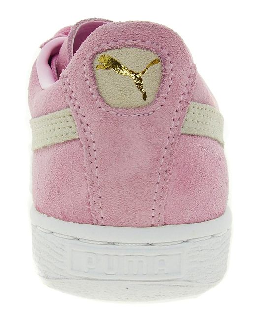 Puma suede classic online baby pink trainers