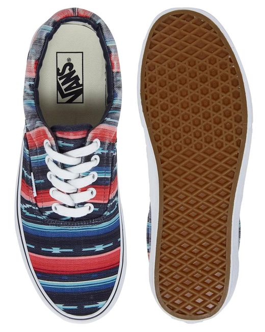 Vans Van Doren Aztec Plimsolls in Blue for Men | Lyst