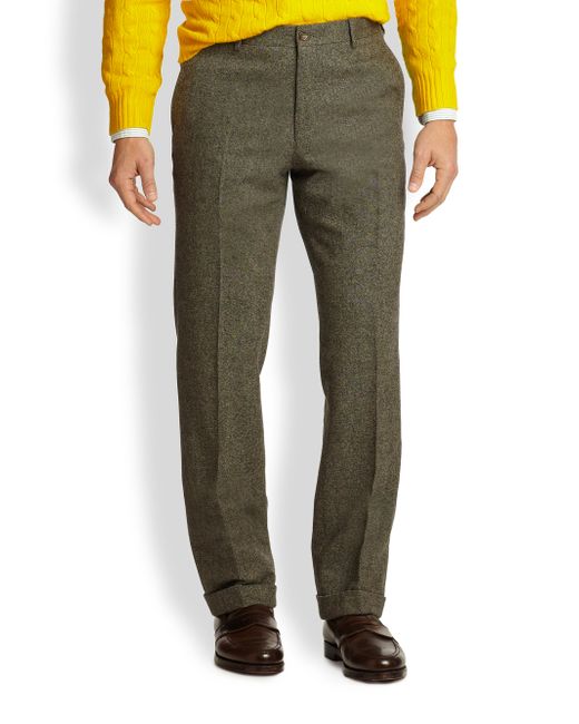 ralph lauren wool pants men