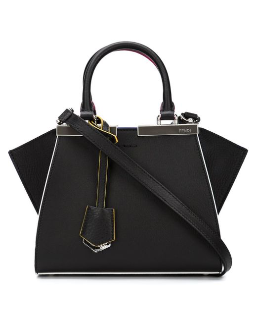 Fendi Mini '3jours' Crossbody Bag in Black Lyst