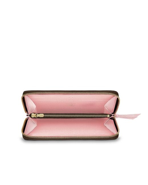 Louis vuitton Clemence Wallet in Pink | Lyst