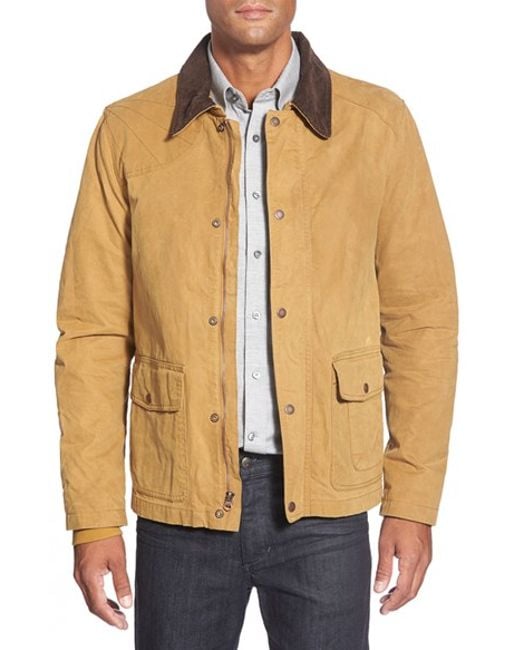 Timberland 'mount Lincoln' Corduroy Collar Shirt Jacket in Brown for