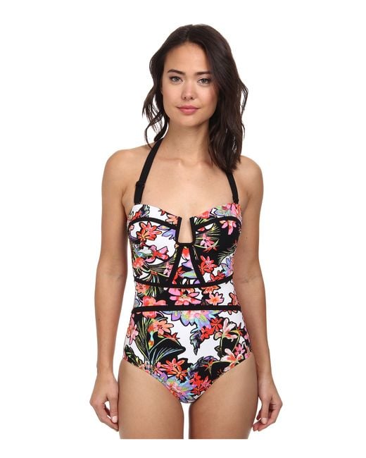 Nanette Lepore Havana Tropical Seductress One Piece Lyst