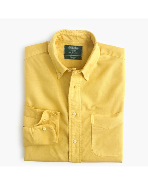 j crew vintage oxford