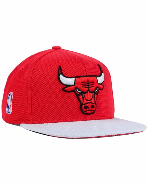 adidas Chicago Bulls 2015 Nba Draft Snapback Cap in Red/White (Red) for Men  | Lyst