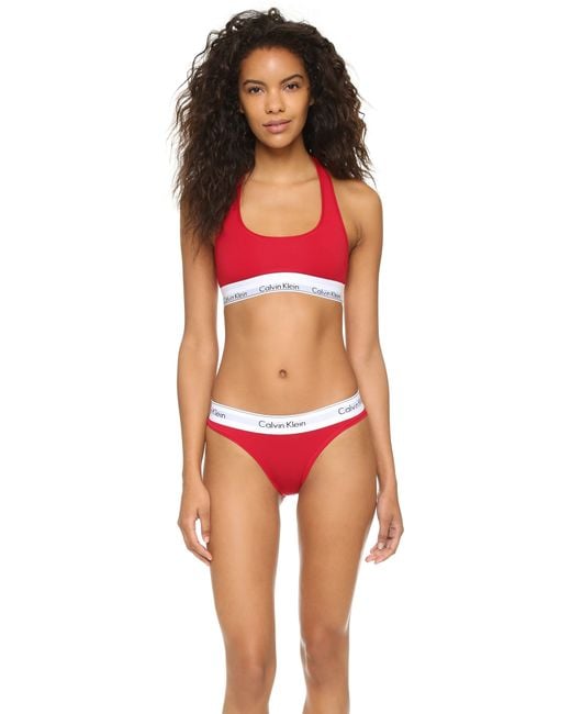 Introducir 41+ imagen calvin klein red underwear set
