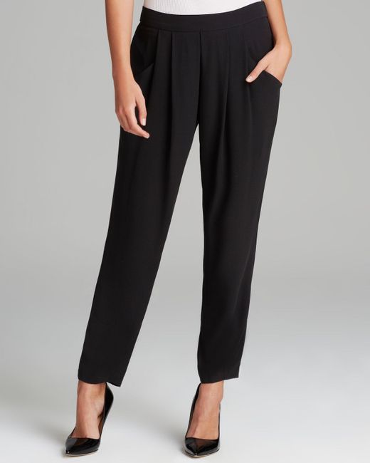 Eileen Fisher Slouchy Silk Pants in 
