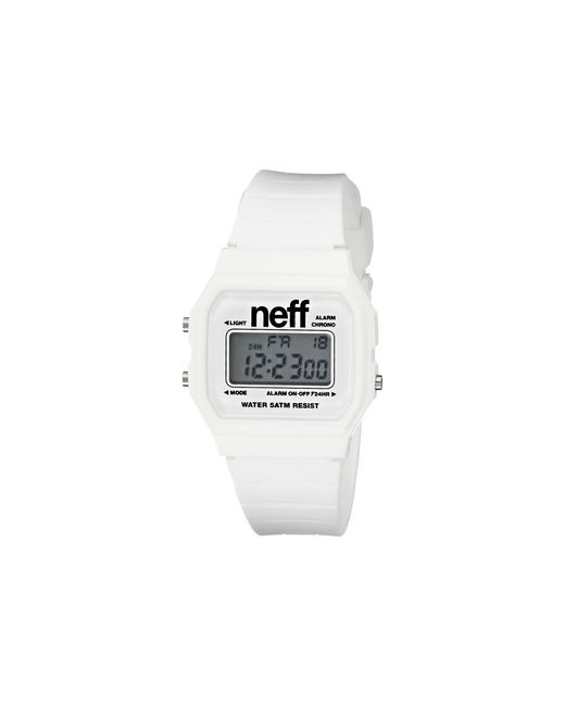 Neff White Flava Watch