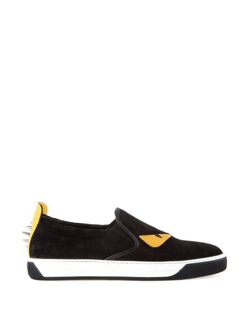 fendi monster loafers