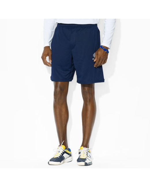 Polo Ralph Lauren Blue Rlx Tennis Short for men