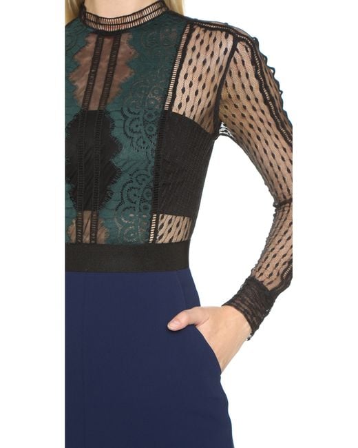 self portrait lace trimmed pencil dress White Lace Mini Dress  self-portrait-US