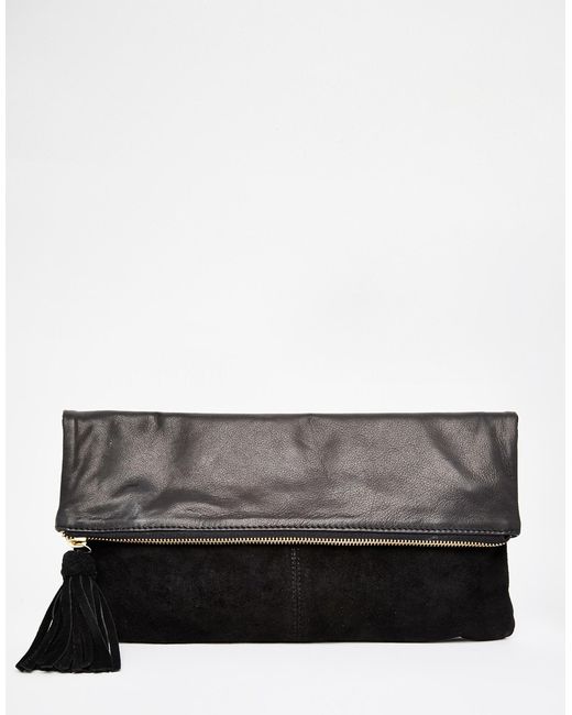 Black Suede Clutch Handbag. Nodykka Purses and Handbags Envelope Evening Clutch Crossbody Bags ...