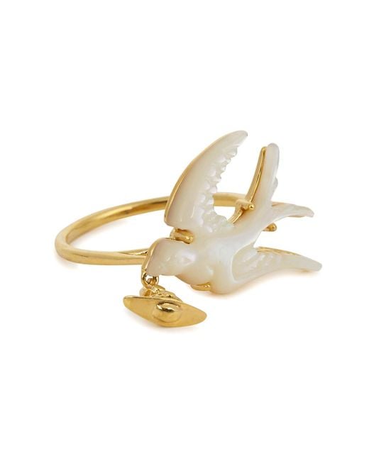 Vivienne Westwood Metallic Paloma Dove-embellished Ring