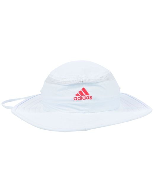 Adidas White Louisville Cardinals Campus Safari Hat for men
