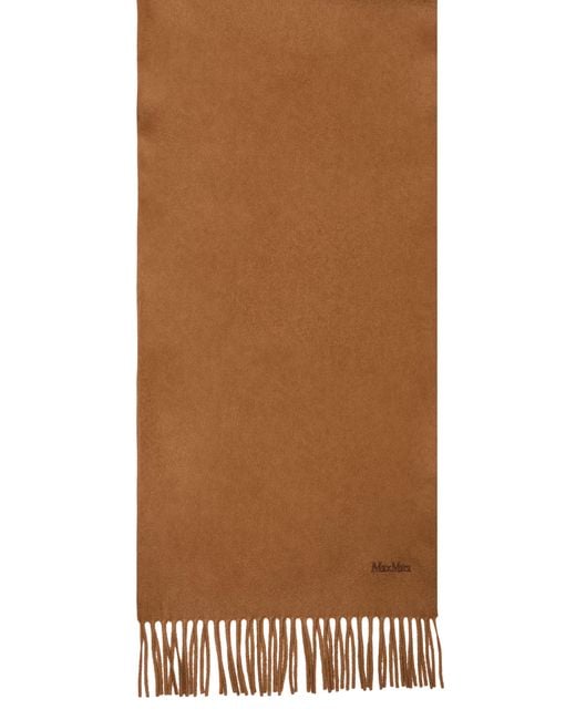 Max Mara Brown Baci Scarf